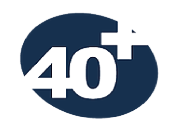 40+ לוגו